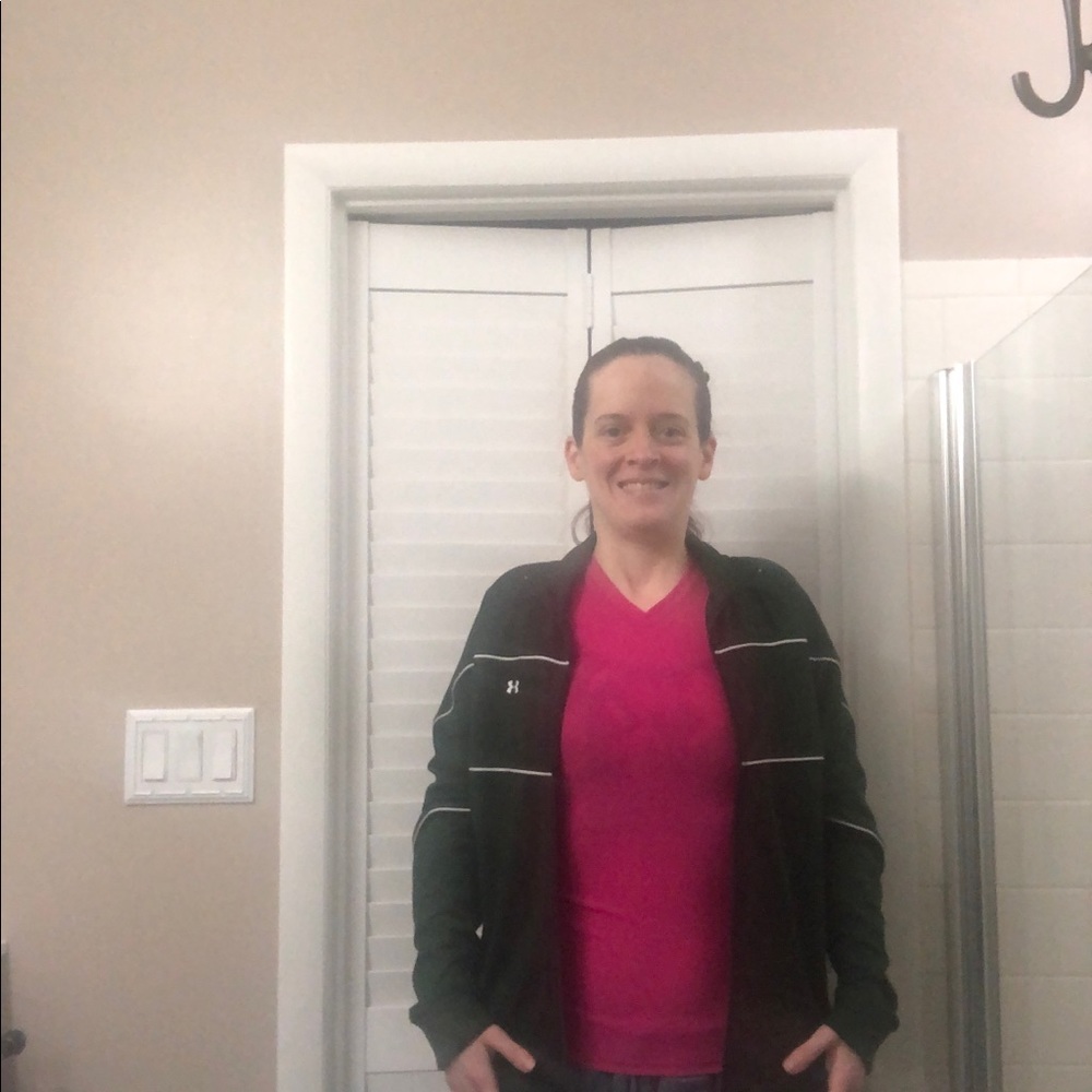 Under Armour Jacket Forrest Green Women’s Size Small —#026 - Picture 4 of 11